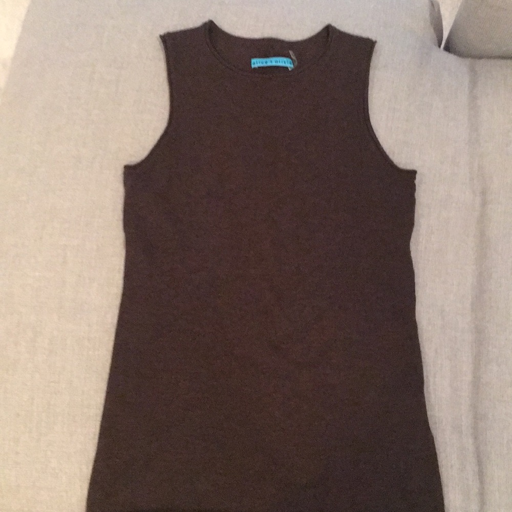 Alice & Olivia  sleeveless sweater